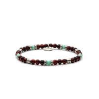 Armband Antracite Fante in Halbedelsteine BFA08 DAKOTA